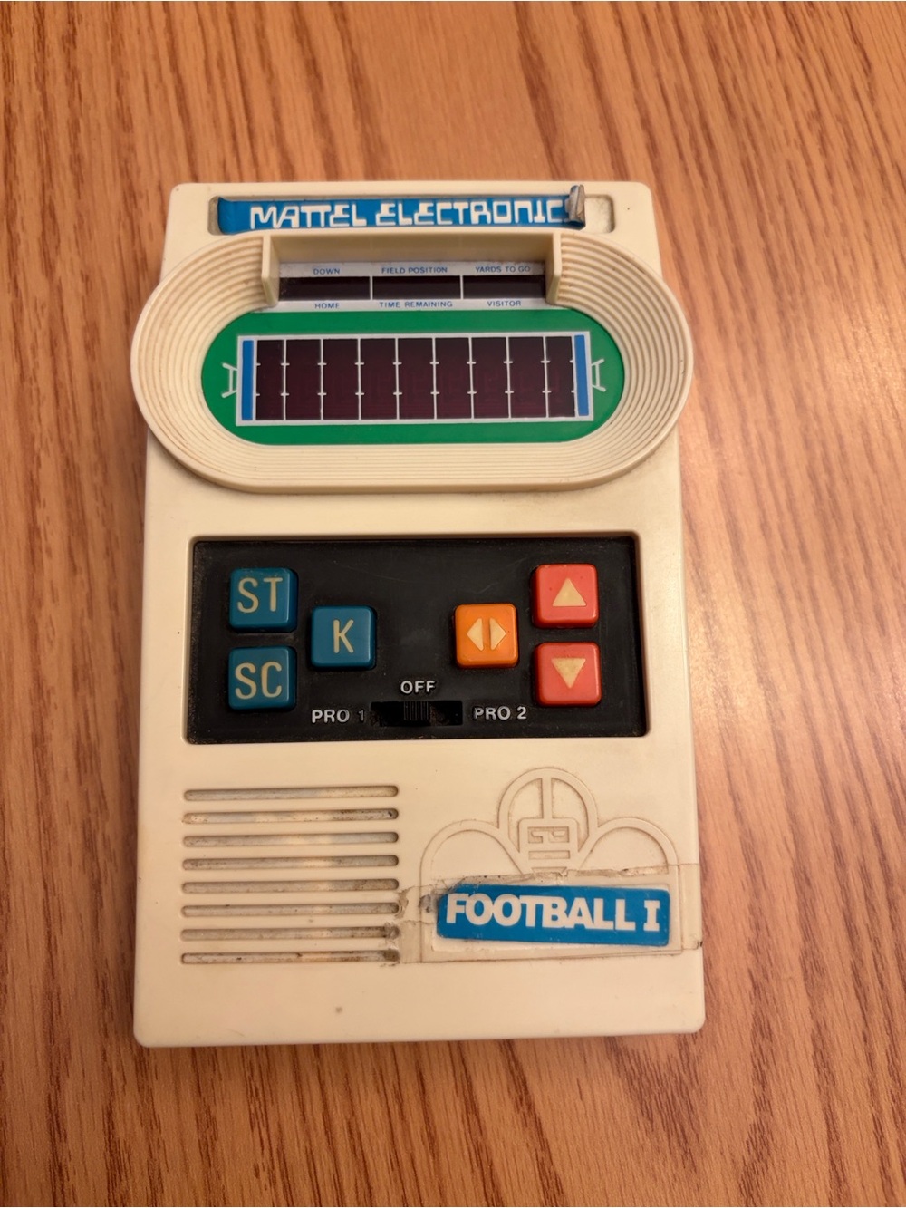 Mattel Electronic Football I Handheld Game - 1977